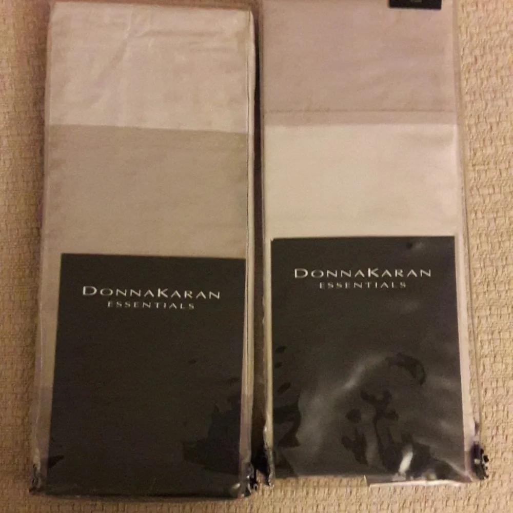 Donna Karen Essentials European Silk Sham 2 sets